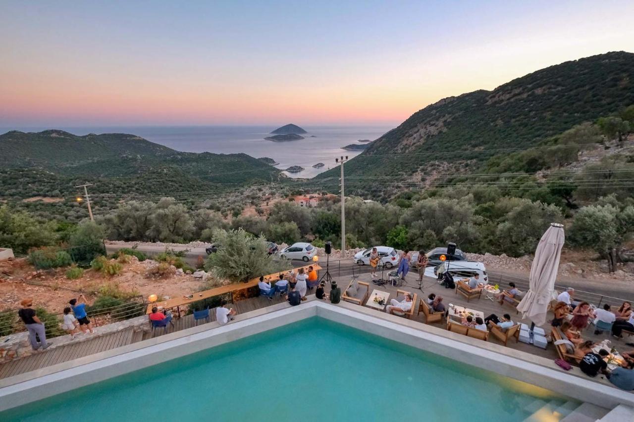 14 Premium Villas With Openair Restaurant&Tennis Court In Nature - Notos Club Kaş Zewnętrze zdjęcie
