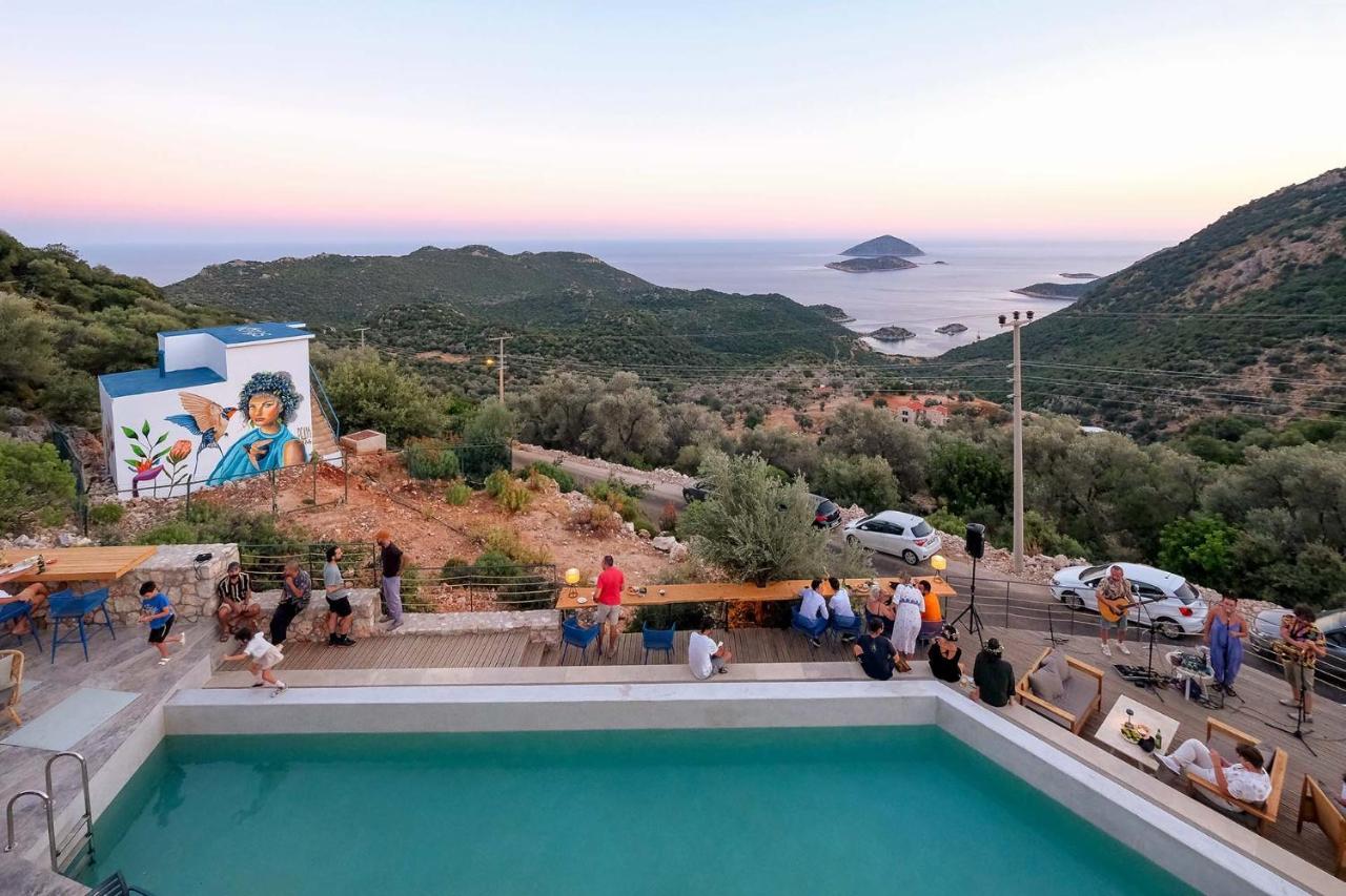 14 Premium Villas With Openair Restaurant&Tennis Court In Nature - Notos Club Kaş Zewnętrze zdjęcie